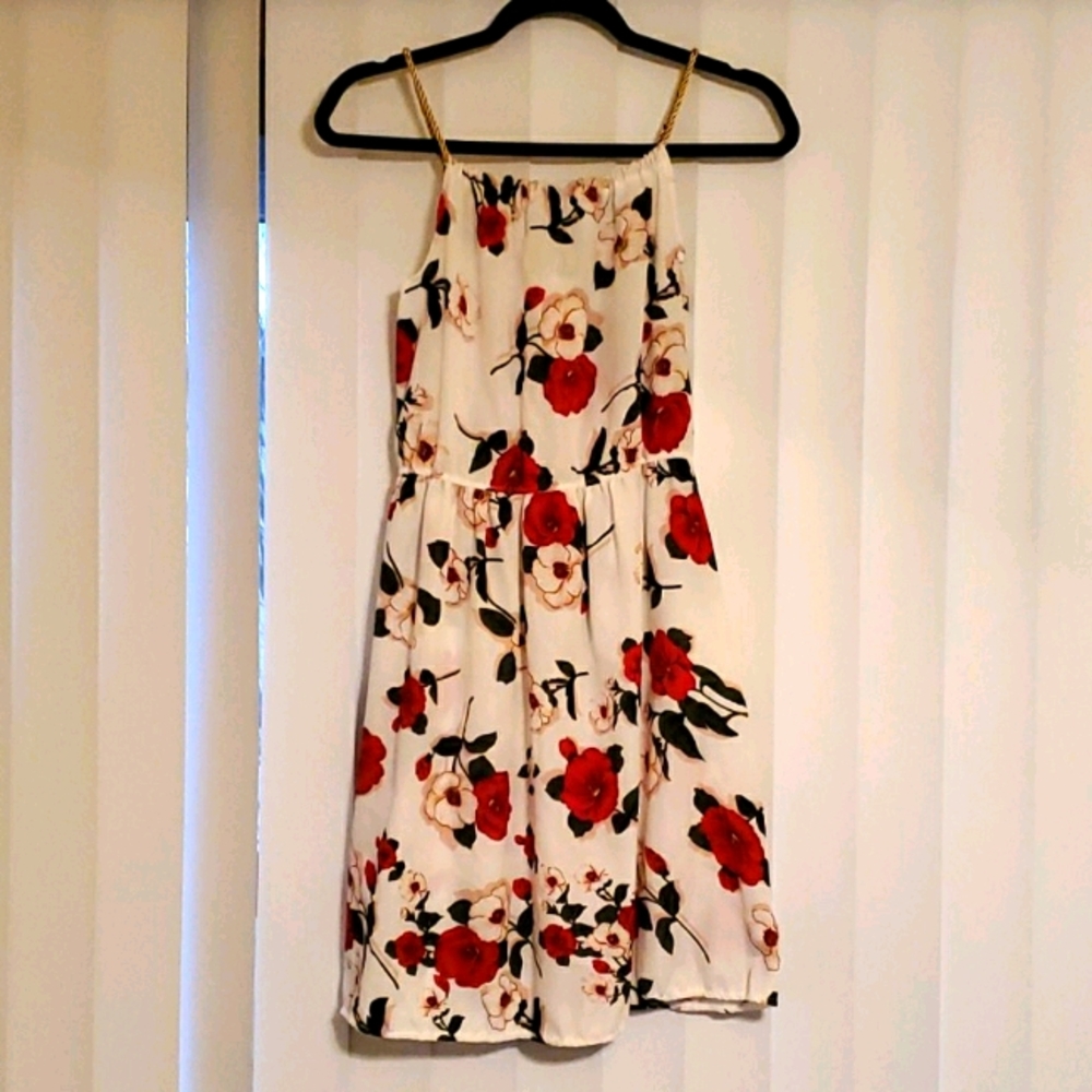Floral spring dress